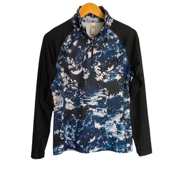 LOLË Marine Ocean Wave Striking Pullover Medium - Picture 2 of 4